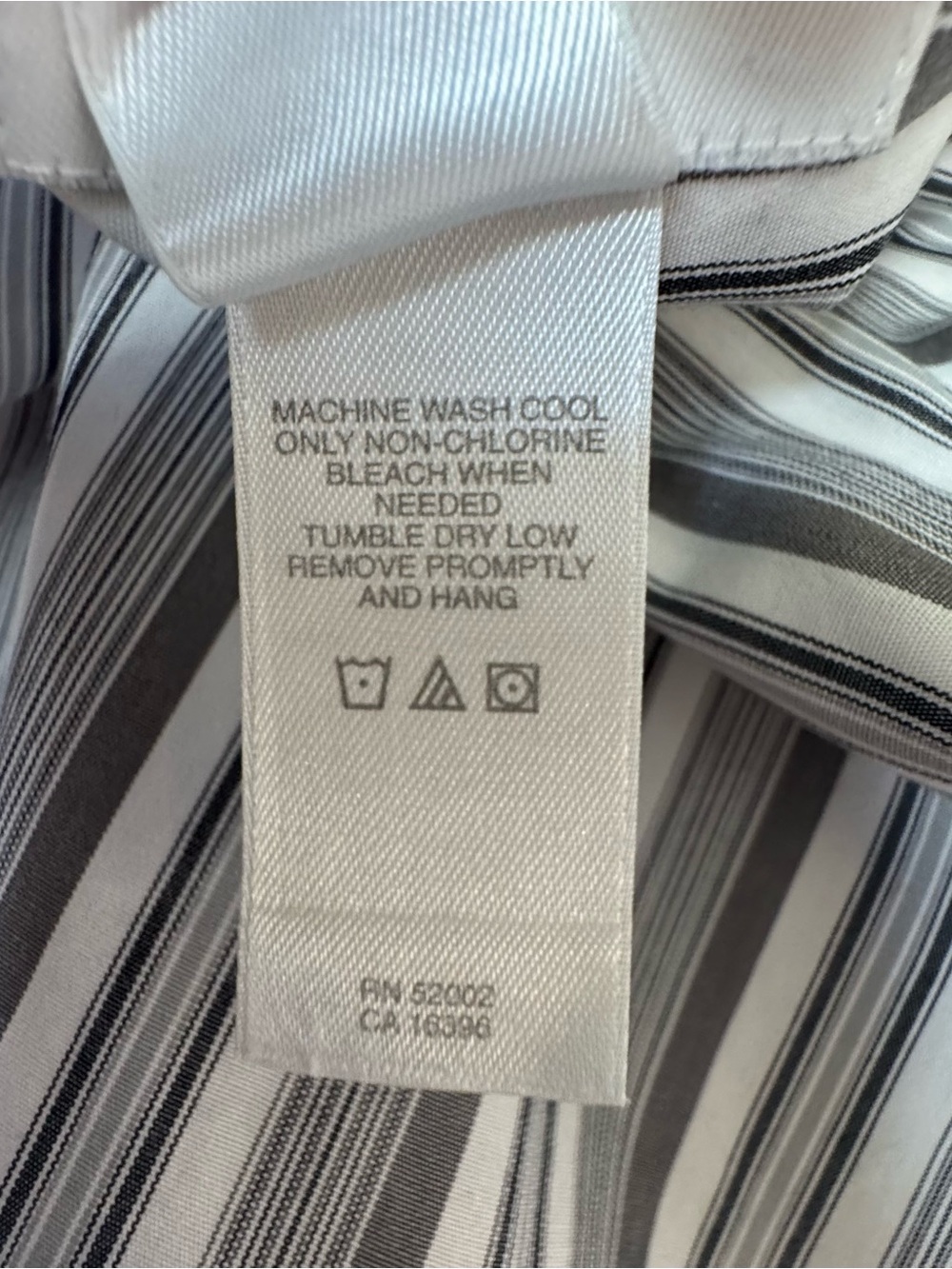 LIZ CLAIBORNE Cotton NO IRON Button Front Top   PLUS  22W       #2 - Picture 6 of 7